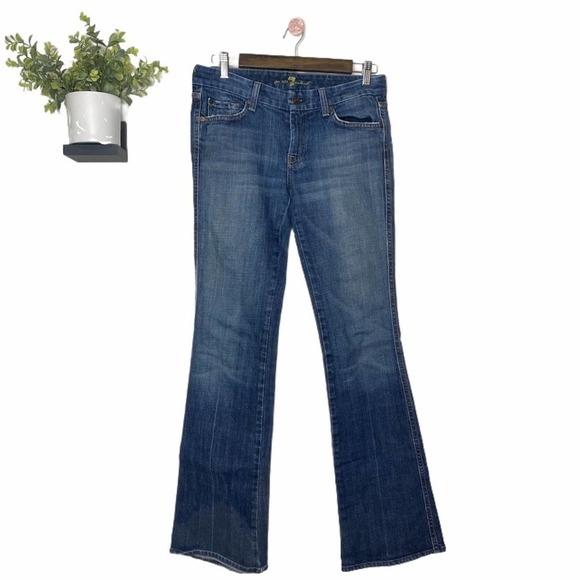 7 For All Mankind Denim - 7 for all Mankind "A" Pocket Bootcut Jeans Size 28